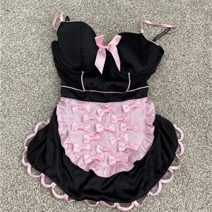 Victors Secrecy Sexy Little Things Maid Babydoll